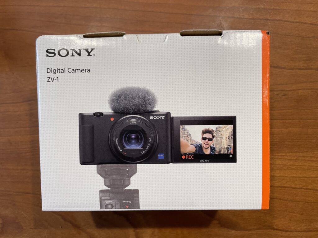 SONY ZV1 BOX